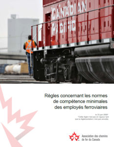 Règles concernant les normes de compétence minimales des employés ferroviaires