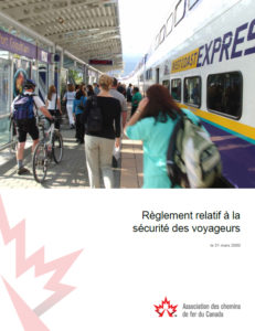 Règlement relatif à la sécurité des voyageurs