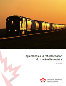 Règlement sur la réflectorisation du matériel ferroviaire