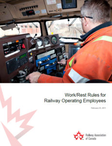 Work/Rest Rules for Railway Operating Employees