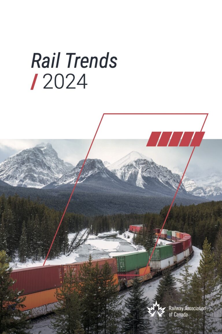 Annual Rail Trends | Railway Association of Canada